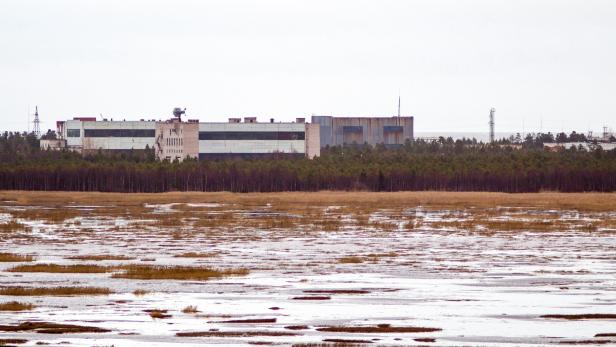 Das Foto aus dem Jahr 2011 zeigt die Militärbasis von Nyonoska.