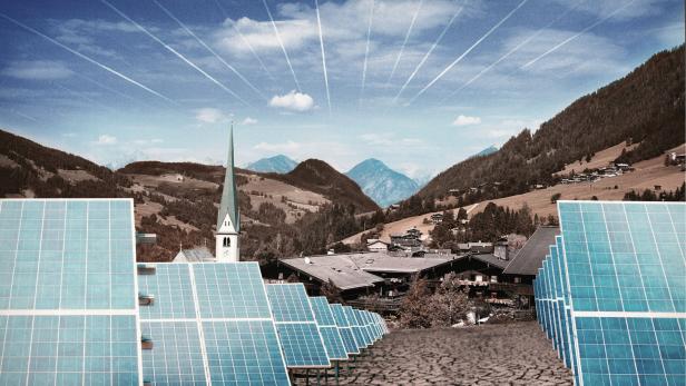 So könnte Alpbach in der nahen oder fernen Zukunft aussehen.