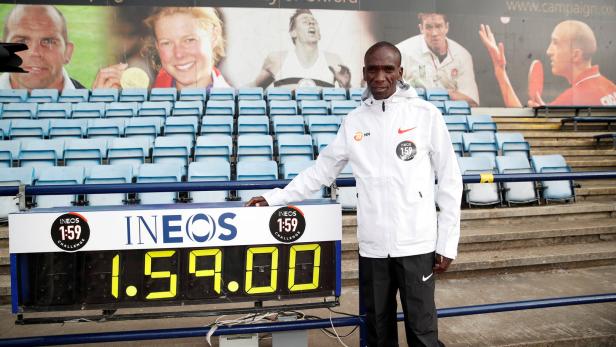 Leichtathletik: Prominente Pacemaker für Kipchoges Rekordversuch