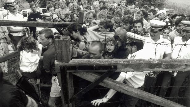Massenflucht: Am 19. August 1989 öffnete Ungarn anlässlich des Paneuropa-Picknicks für DDR-Bürger die Grenze – Hunderte flüchteten in den Westen