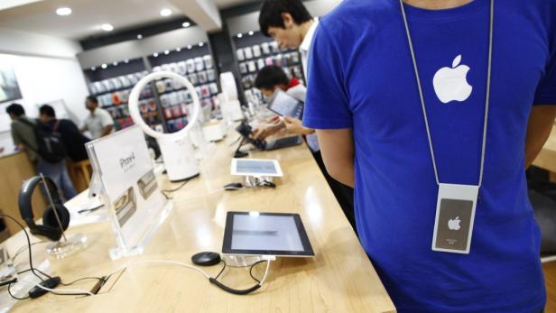China schließt zwei falsche Apple-Stores