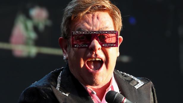 Elton John performs at Montreux Jazz Festival
