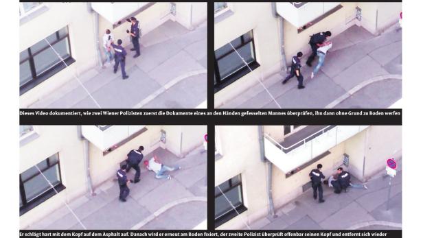 Szenen aus Privatvideo zeigen Misshandlung bei Festnahme eines mutmaßlichen Diebes. Polizei will das Bildmaterial jetzt als Beweisstück