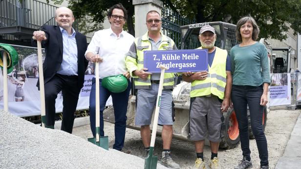 Wien: "Kühle Meile" und Begegnungszone erhielten Auszeichnung