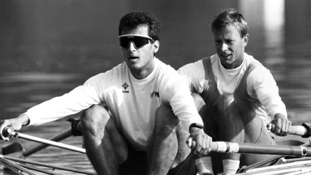 Gold-Duo: Walter Rantasa und Christoph Schmölzer (re.) saßen jahrelang erfolgreich in einem Boot.
