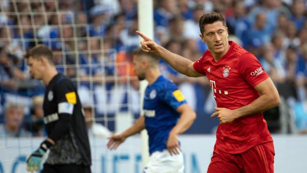 Deutschland: Lewandowski schießt Schalke ab, Lainers Tor-Debüt