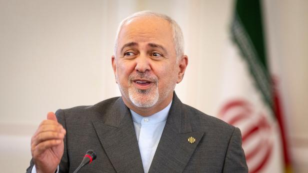 Iran's Foreign Minister Mohammad Javad Zarif speaks during a news conference in Tehran