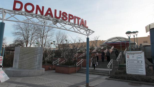 Der Vorfall ereignete sich am Sontag im Donauspital (SMZ-Ost).