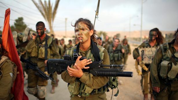 In Israels Armee sind Frauen seit jeher auch an vorderster Front im Einsatz.