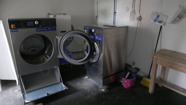 Sauber: Die Waschautomaten im Gemeindebau stehen den Mieter_innen stets zu Diensten