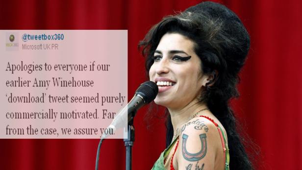Microsoft tut Winehouse-Werbung leid