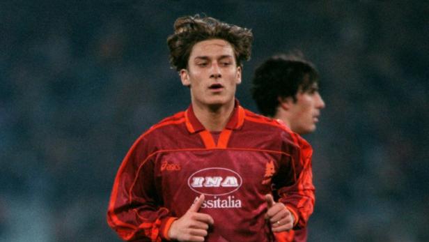 Francesco Totti, die Roma-Legende, aufgenommen im Jahr 1996.