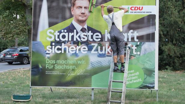 CDU und SPD vor Wahlen in Ostdeutschland im selben Boot