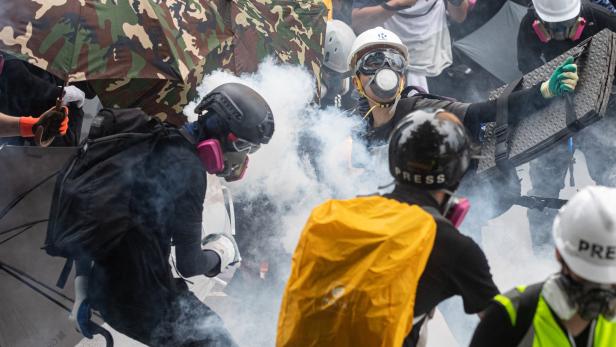Hongkonger Regierung verbietet Masken bei Protesten