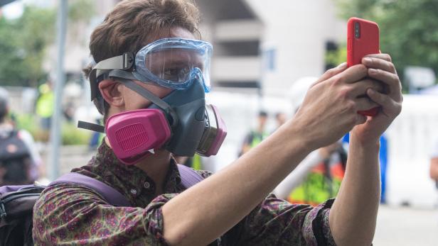 2019: Wie der KURIER die Proteste in Hongkong erlebte