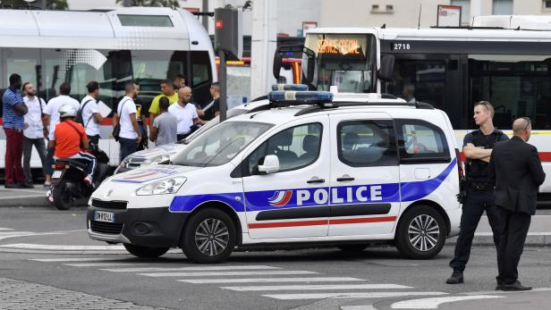 Polizei in Lyon
