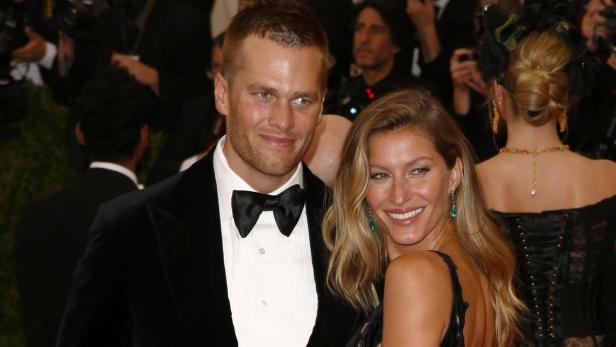 Model Gisele Bundchen and her husband NFL football