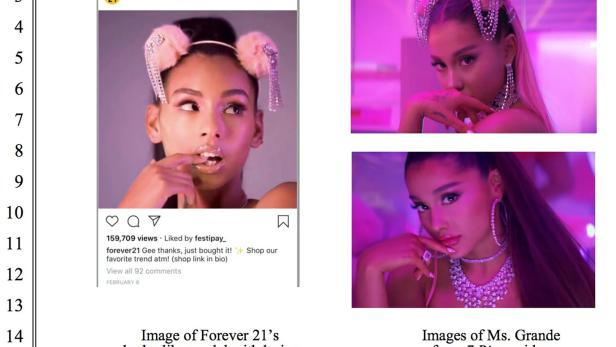 Ariana Grande: Millionenklage gegen Forever 21