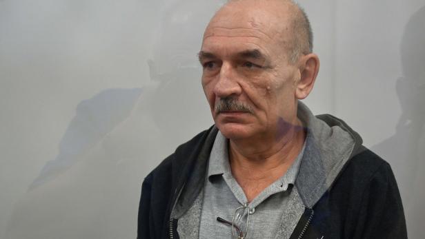 Wladimir Tsemakh vor Gericht in Kiew