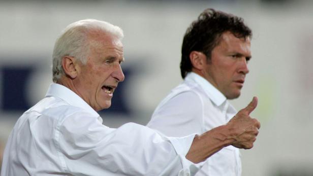 Lothar Matthäus und sein Lehrmeister Giovanni Trapattoni