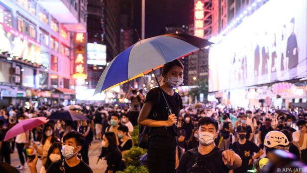Proteste für mehr Demokratie in Hongkong
