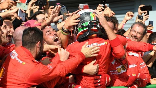 Ferrari sieht rot: Heimsieg durch Leclerc, Debakel für Vettel
