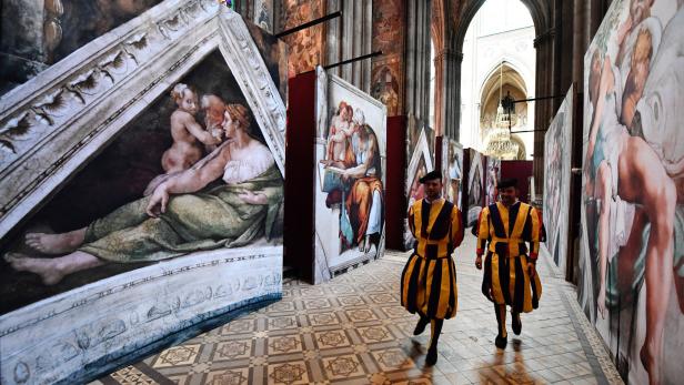 Ausstellung in Votivkirche: Prozessflut wegen Michelangelo