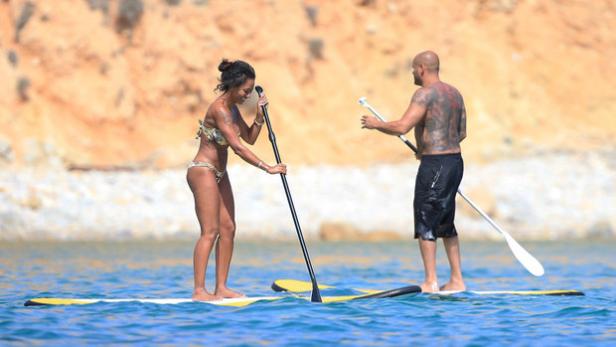 Vergangenen Sommer noch paddelte Mel B mit ihrem nunmehrigen Ex Stephen Belafonte am Strand von Ibiza auf und ab. Das Spice Girl ist bekannt für ihren strikten Trainingplan.