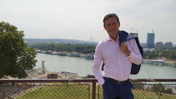 Auf Werbetour für Wien: Wirtschaftsstadtrat Peter Hanke auf einer 24-Stunden-Dienstreise in die serbische Hauptstadt Belgrad