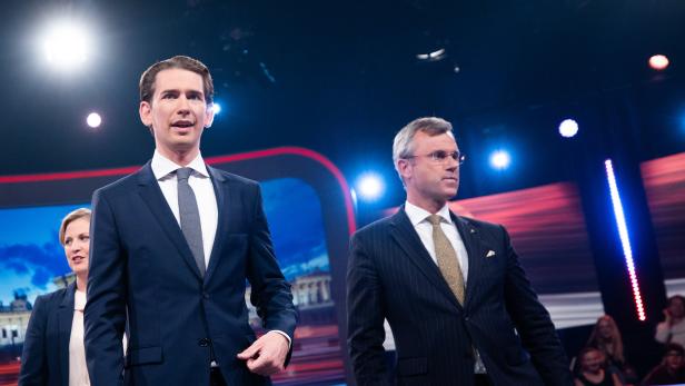 ORF-Wahlduell: "Ich will eine ordentliche Mitte-Rechts-Politik"