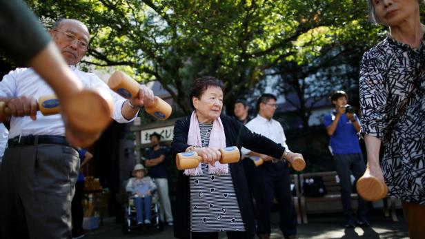 Rekord: Über 70.000 Hundertjährige in Japan