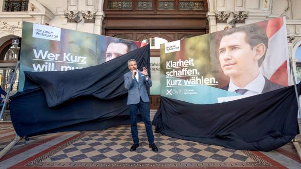 AUSTRIA-POLITICS-VOTE-ELECTION-CAMPAIGN-OEVP
