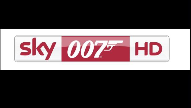 Das Logo für Sky 007 HD, ein Sender mit James-Bond-Filmen.