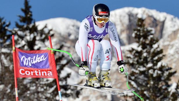 Elisabeth Görgl hat in Cortina zwei Chancen, ihren Abfahrts-Triumph aus Zauchensee zu wiederholen.