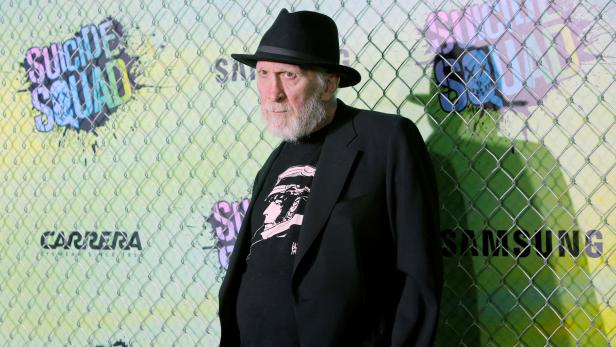 Comic book writer Frank Miller attends the world premiere of "Suicide Squad" in Manhattan, New York, U.S.