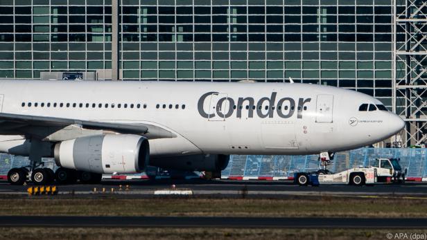 Die Fluggesellschaft Condor fliegt aber weiterhin