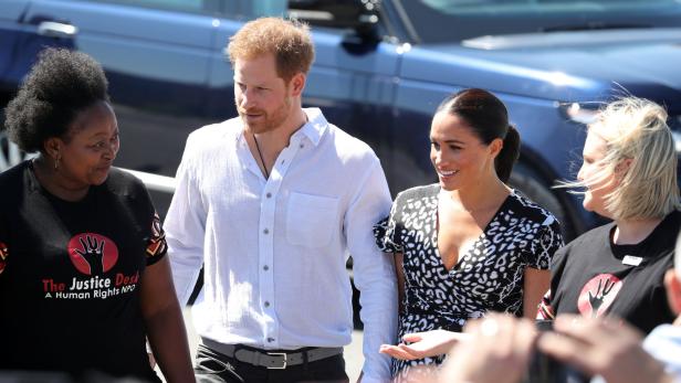 Prinz Harry mit Meghan und Archie in Kapstadt eingetroffen
