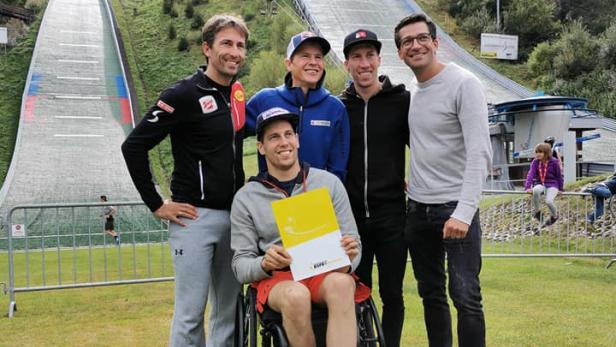 Skisprung-Coach im Rollstuhl: Lukas Müller hat das erste Diplom