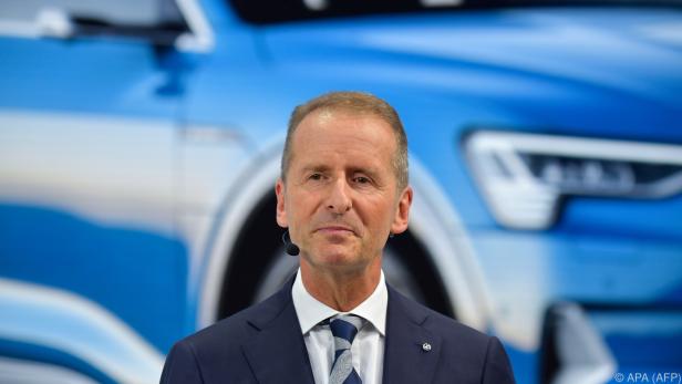 Volkswagen-Chef Herbert Diess