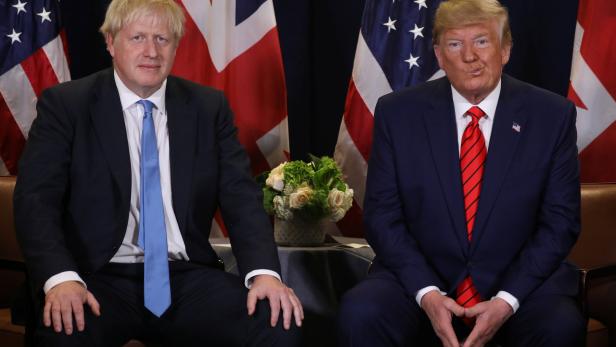 Johnson und Trump: Zwei Polterer in argen Turbulenzen