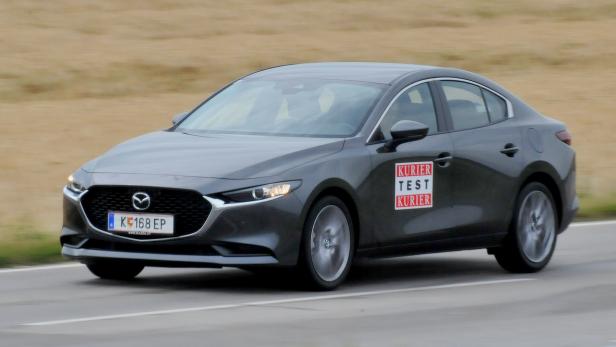 Mazda3 Sedan als D116 im Test