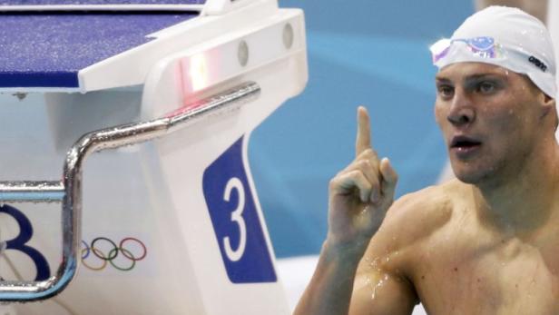 Kopie von Austria's Dinko Jukic reacts after taking first pl Dinko Jukic wurde aus dem Rio-Projekt gestrichen.