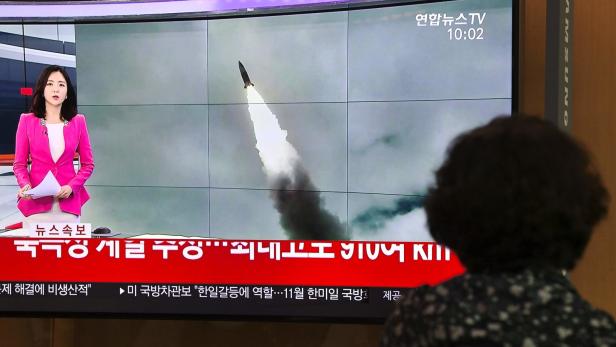 Nordkorea feuerte erneut Raketen ab