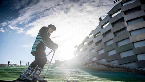 Dänemark: Skifahren ohne Schnee