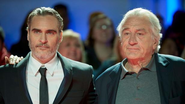 Phoenix und De Niro standen für &quot;Joker&quot; gemeinsam vor der Kamera.