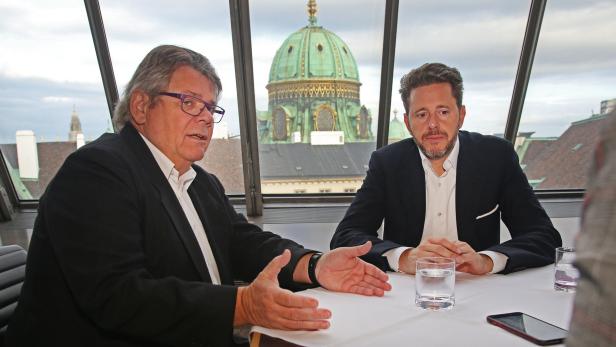 ÖGB-Präsident Wolfang Katzian und WKO-Boss Harald Mahrer