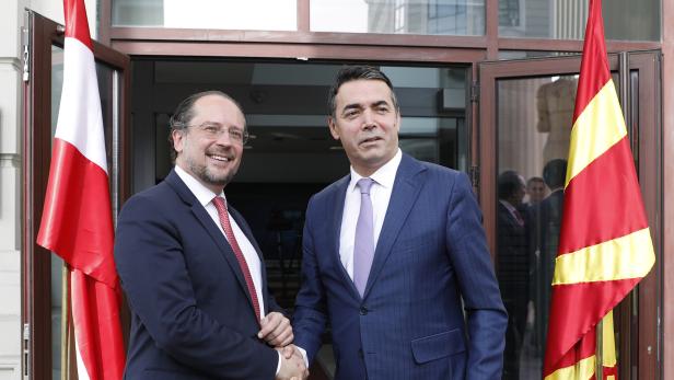 Schallenberg für EU-Beitritt von Nordmazedonien und Albanien