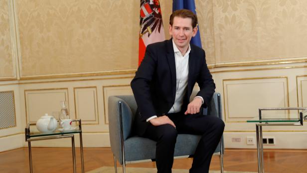 Head of OeVP Kurz meets head of FPOe Hofer in Vienna