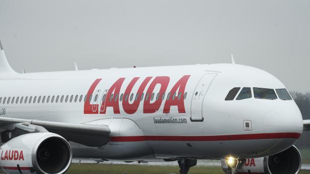 Erster A320 mit Laudamotion-Lackierung im November 2018
