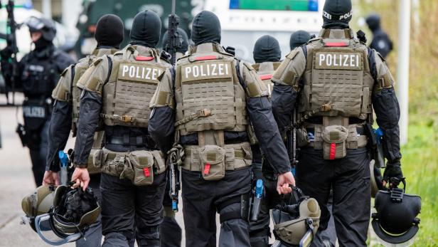 Anti-Terror-Übung der Hamburger Polizei